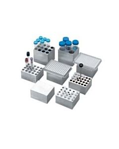 Labnet Dual Block, 96 Well Pcr Plate, Skirted Or Nonskirted, For Dual Block Unit Only