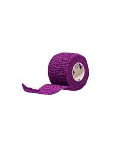 Dukal Corporation Cohesive Bandage Dukal™ 1-1/2 Inch X 5 Yard Self-Adherent Closure Assorted Colors Nonsterile Standard Compression