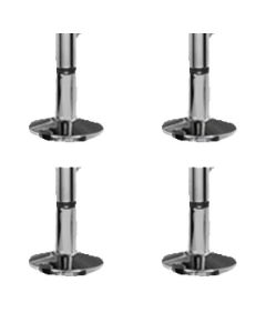 Dynalon Cabinet Fixed Feet, Set Of 4