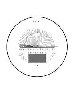 Electron Microscopy Sciences Scale #4 For 7x Magnifiers