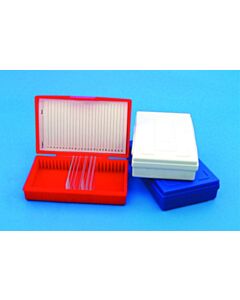 Electron Microscopy Sciences 25 Slide Box, Red