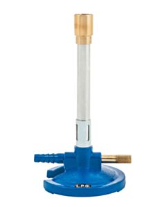 Eisco Labs Premium Bunsen Burner With Flame Stabilizer And Gas Adjustment - Liquid Propane (Lp)