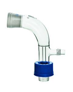 Eisco Labs Receiver Adaptor, With Vacuum Connection & Screw Thread - Socket Size: 14/23, Cone