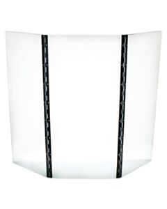 Eisco Labs Safety Shield, 3 Panels - Durable, 4mm Thick Polycarbonate mL