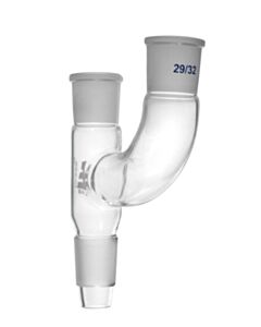 Eisco Labs Multiple Adapter, Two Parallel Necks - Socket Size: 29/32 - Cone Size: 29/32