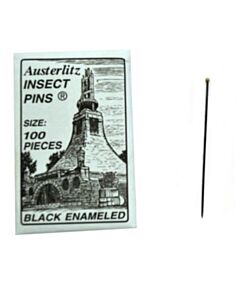 Eisco Labs Premium Insect Entomology Dissection Pins, Size 2, Museum Grade, Pack Of 100