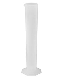 Eisco Labs 1000ml Graduated Cylinder - Premium Polypropylene, Octagonal Base, 10ml Graduation