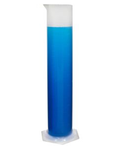 Eisco Labs Measuring Cylinder, 2000ml - Class B Tolerance - Round Base - Polypropylene Plastic