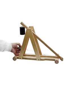Eisco Labs Premium Large Trebuchet Diy Kit - Stem Learning - Science Fair Kits By Eisco