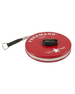 Eisco Labs Tape Measure, 30 Meters - Fiberglass, Pvc Covering - Winding Handle Ml