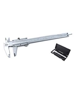 Eisco Labs Vernier Caliper, 6 Inches, Ime Type, Dual Scale Laser Engraved Graduations