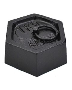 Eisco Labs Iron Masses - Hexagonal With Lifting Ring - 1000g mL