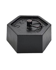 Eisco Labs Iron Masses - Hexagonal With Lifting Ring - 5000g mL