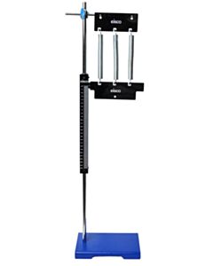 Eisco Labs Multi Spring Hookes Law Apparatus, 35 Inch