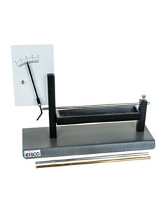 Eisco Labs Pyrometer, Linear Expansion Demonstration, Metal Base, Includes Aluminum, Brass