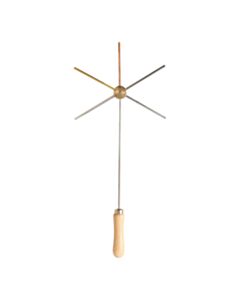 Eisco Labs Conductometer, 5-Prong - Aluminum, Brass, Copper, Stainless Steel, Iron