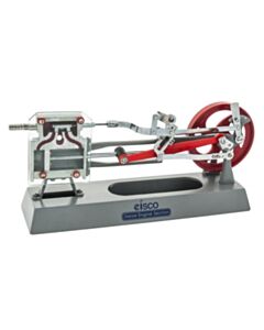 Eisco Labs Steam Engine Model - Working Piston, Slide Valve, And Link Motion Ml