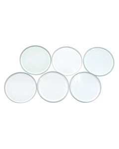 Eisco Labs 6pc Glass Lens Set - 1.5" (38mm) Diameter
