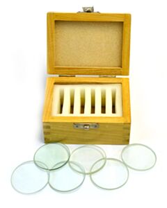 Eisco Labs 6pc Acrylic Lens Set - 2" (50mm) Diameter