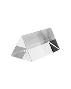 Eisco Labs Equilateral Prism - 50mm Length, 25mm Faces - Acrylic