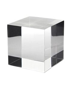 Eisco Labs Acrylic Cube, Solid, 2" Sides mL