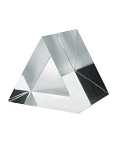 Eisco Labs Equilateral Prism - 63mm Length, 63mm Faces - 60 Degree Angles - Acrylic