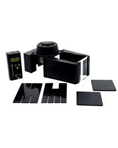 Eisco Labs Led Ray Box, Battery Operated - Includes Slit Plates And Concave Lens - Seven Grooves