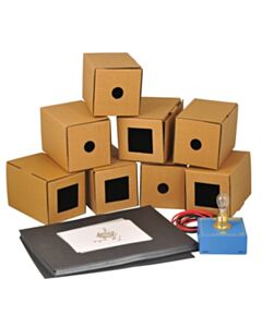 Eisco Labs Pinhole Camera Demonstration Kit, 8 Boxes - Show The Principles Of A Pinhole Camera