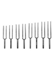 Eisco Labs Scientific Steel Tuning Forks, Set Of 8