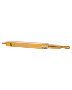 Eisco Labs Organ Pipe, 34.5 Inch - Adjustable/No Set Pitch - Polished Wood mL