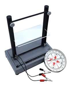 Eisco Labs Simple Tangent Galvanometer, Magnetic Field Measuring Instrument Ml