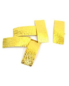 Eisco Labs Gold Leaves; Pack Of 6; Supplied In Plastic Case
