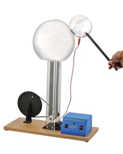 Eisco Labs Van De Graaff Generator - Hand Driven & Motor Driven Both