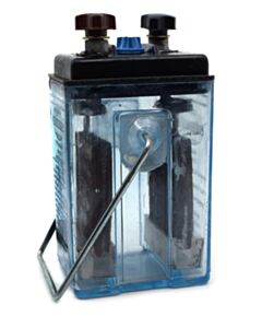 Eisco Labs Battery Lead Accumulator, Capacity 20ah, With Fitted, Removable Handle Ml