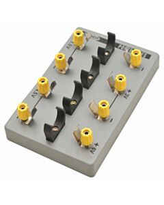 Eisco Labs Variable Battery Power Supply, Holds Up To (4) D Cells - 1.5, 3, 4.5, Or 6 Volts