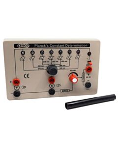 Eisco Labs Plancks Constant Determination Box - Explore The Physics Of Kinetic Energy, Frequency