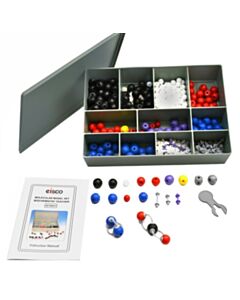 Eisco Labs Extra Large Molecular Model Set, 562 Pcs (292 Atoms & 270 Bonds) - For Basic Chemistry