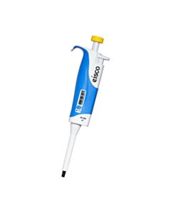 Eisco Labs Variable Volume Micropipette - 20-200ul Volume Range - 1.0ul Increments - Autoclavable