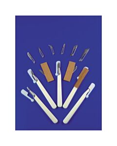 Exel Corporation Surgical Blade, Carbon Steel, Size 15, 100/PK, 10 PK/CS