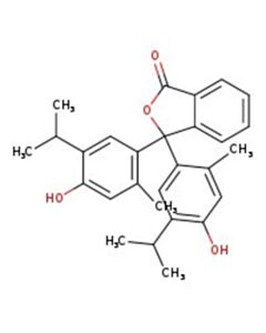Alfa Aesar Thymolphthalein, Quantity: 50g, Melting Point: 251 deg.