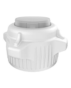 Foxx Life Sciences VersaCap 53 mm (53B) Bottle and Flask Caps, Open Cap with Closed Adapter, 2/PK