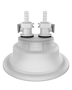 Foxx Life Sciences Adapter, 120mm, 2x 1/4"