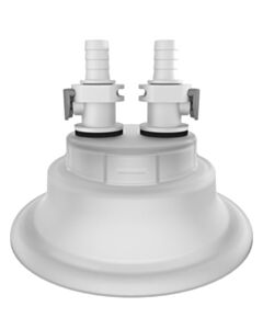 Foxx Life Sciences Adapter, 120mm, 2x 3/8"