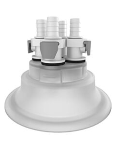 Foxx Life Sciences Adapter, 120mm, 4x 3/8"
