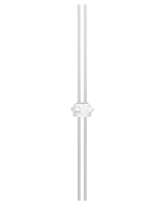 Foxx Life Sciences Open Top VersaCap® 53B with EZBio® Silicone System, Dual 1/4" Tubes