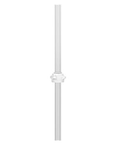 Foxx Life Sciences VersaCap® 53B, Open Cap with EZBio® Silicone System, 1 x 1/8" Tube