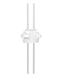 Foxx Life Sciences Open Top VersaCap® 83B with EZBio® Silicone System, Dual 1/4" Tubes