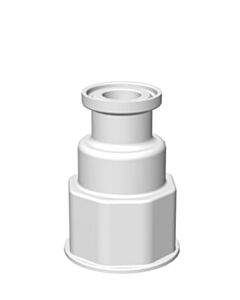 Foxx Life Sciences Spigot Fitting, VersaBarb®, 1 1/8 Thread, 3/4" Sanitary Connector