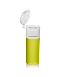 Globe Scientific Sample Vial, 45mL, Flip Top, 600/CS