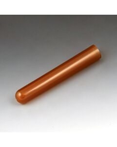 Globe Scientific Test Tube, 12 x 75mm, (5mL), PP, Amber
